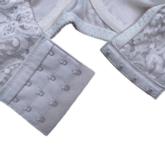 Bali 38DD Tan Lace Seamless Bra Unlined Underwire Adjustable Straps Intimates - Picture 9 of 12